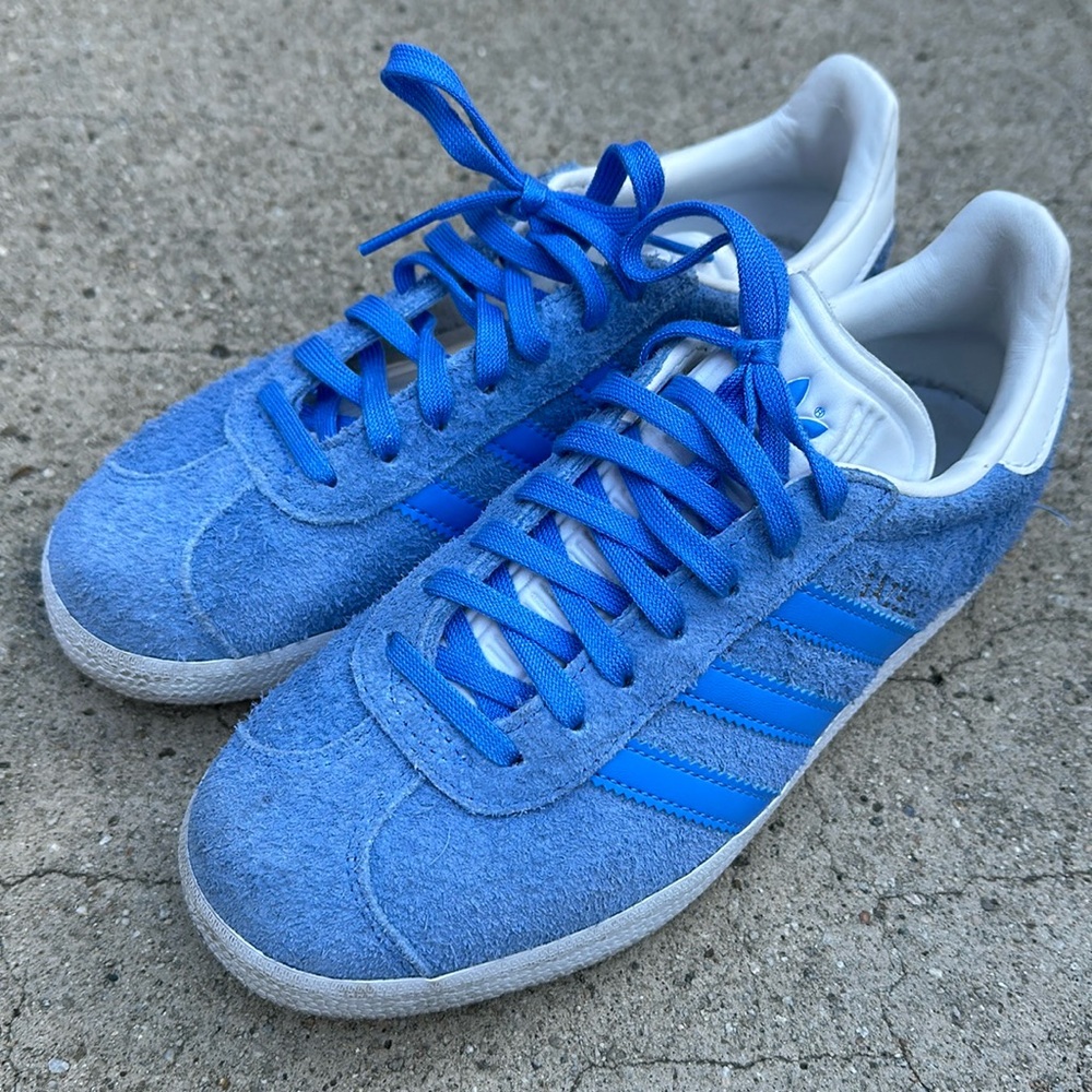 Adidas Gazelle Periwinkle Blue Sneakers size 7